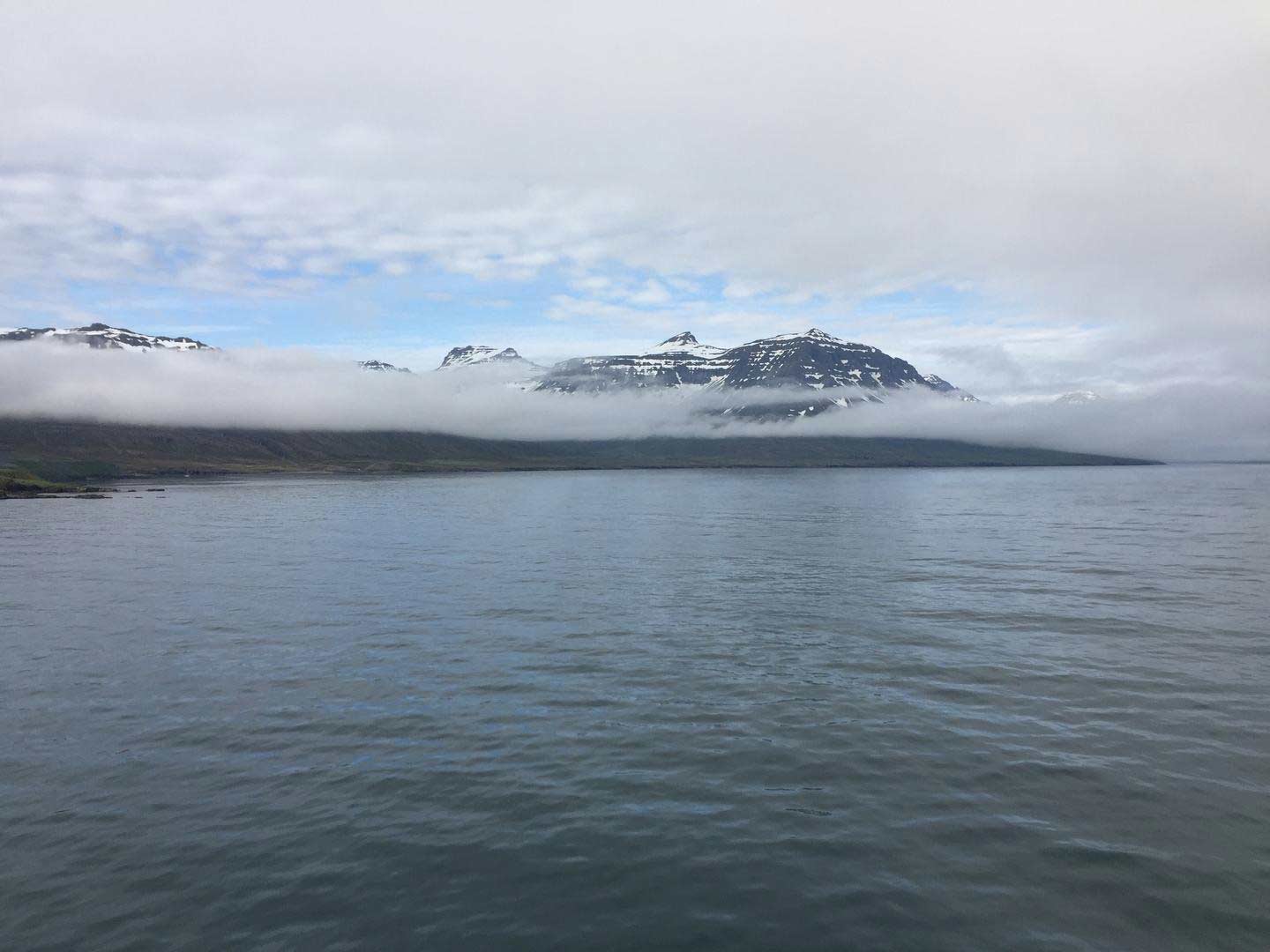 16 juin : Arrivée en Islande à Seyðisfjörður